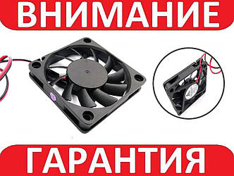 Вентилятор тонкий DC 12 В 6х6х1.0см 2pin