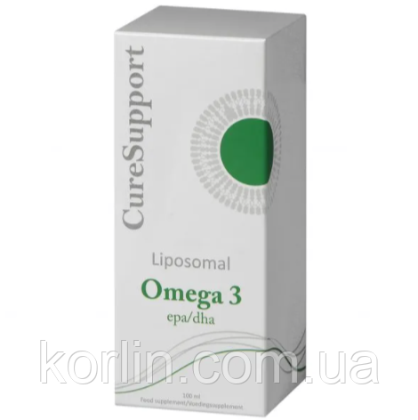 Ліпосомальний Омега-3 EPA/DHA 100 мл CureSupport Liposomal Omega 3 EPA/DHA Нідерланди Доставка з ЄС