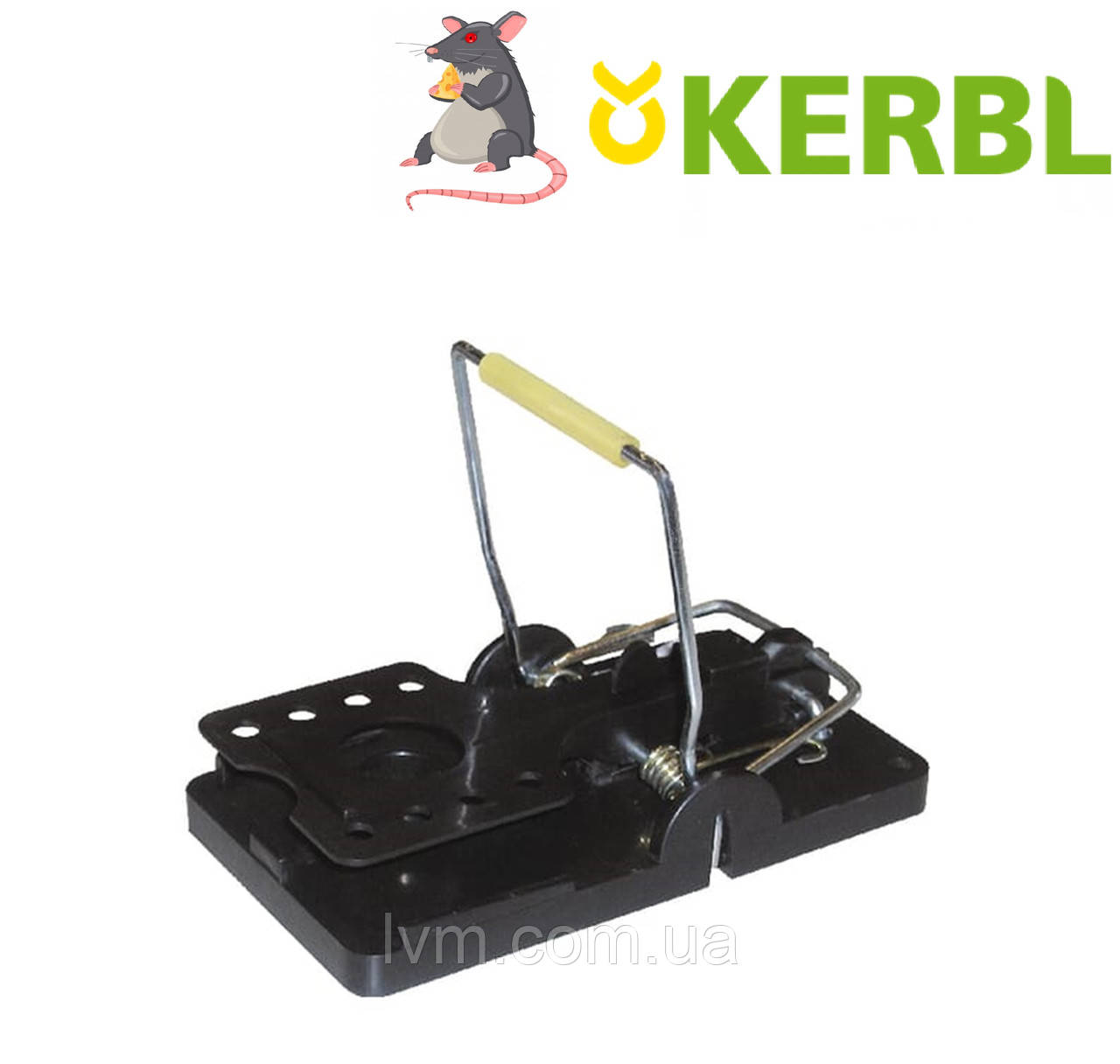 Пастка для щурів посилена СНАППЕР, пластикова KERBL