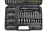 Набір біт та свердел 110 одиниць GEKO G30063, фото 3
