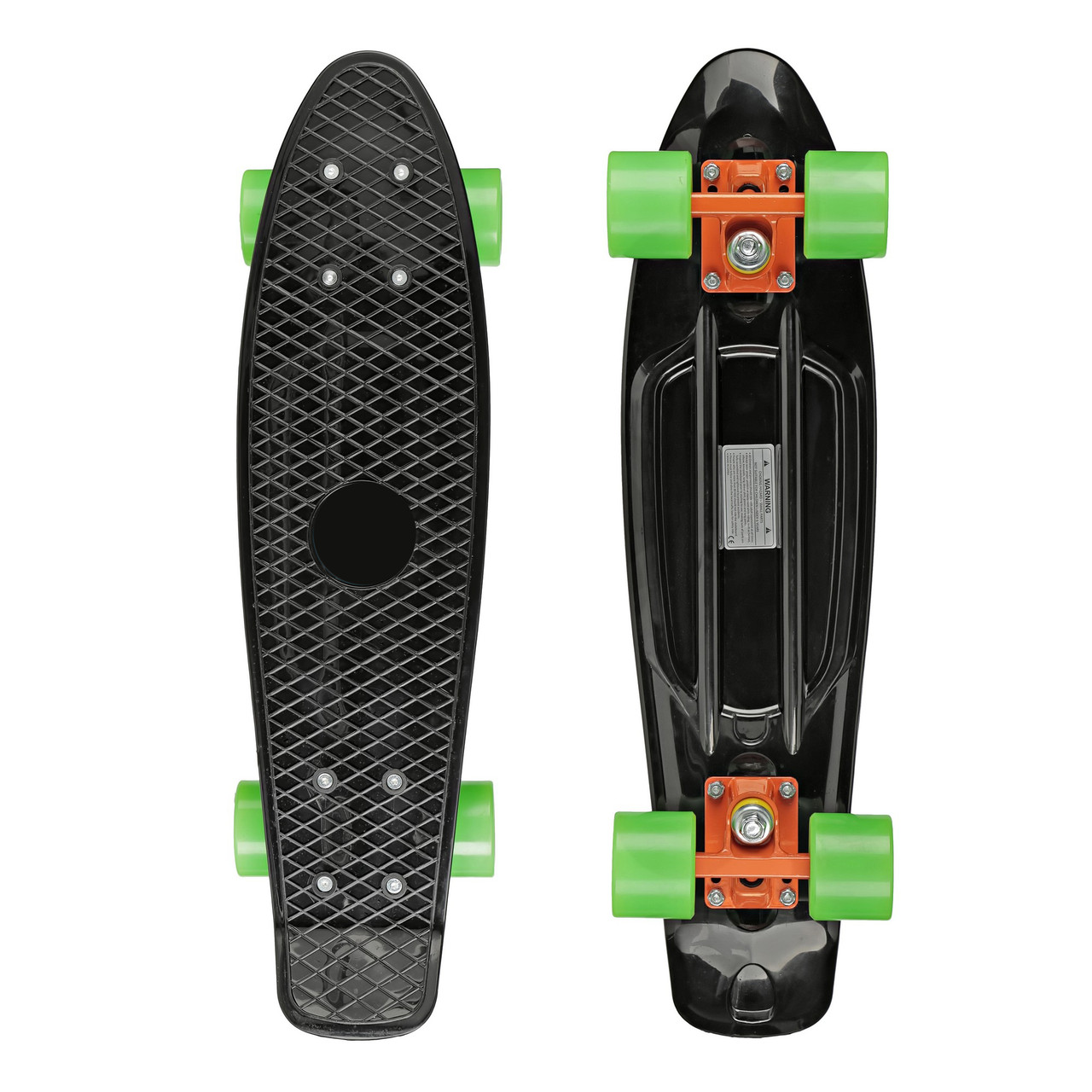 Круізер / пенниборд Aloha Blk/Org/Green 22 ", фото 1