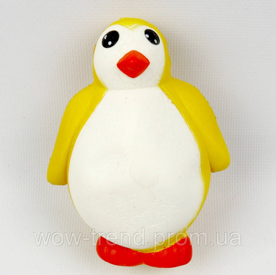 Игрушка сквишь пингвин большой Игрушка-антистресс Игрушка-мялка - фото 1 - id-p1448949178