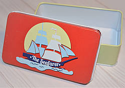 Бляшана Коробочка для дрібниць прямокутна (11,5*7*4 см)