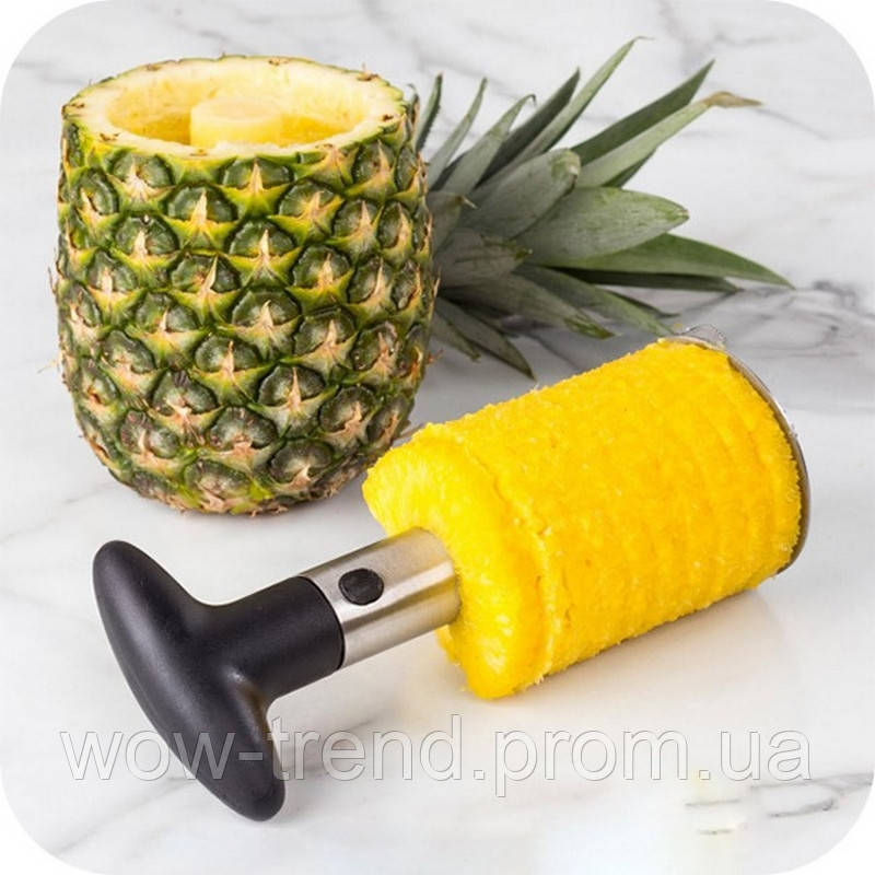 Нож для резки ананаса Pineapple Slicer не снимая кожуры - фото 1 - id-p1448949223