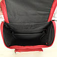 Рюкзак шкільний каркасний Bagland, чорний з червоним, з котом Саймоном 12 л., фото 5