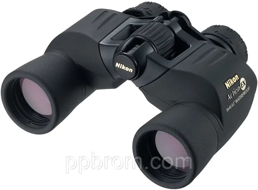 Бінокль Nikon Action EX 8x40 WP (водонепроникний, азотозаповнений, ширококутний