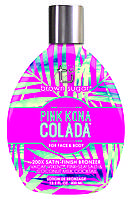 Крем для солярия Pink Kona Colada 200X с бронзантами, кокосовым молочком и розовой солью, селфи формула