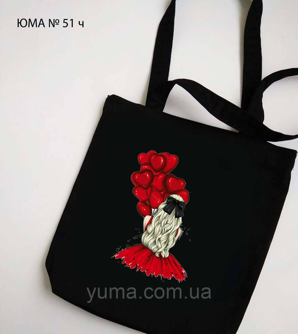 Сумка для вишивки бісером Кульки кохання, фото 1