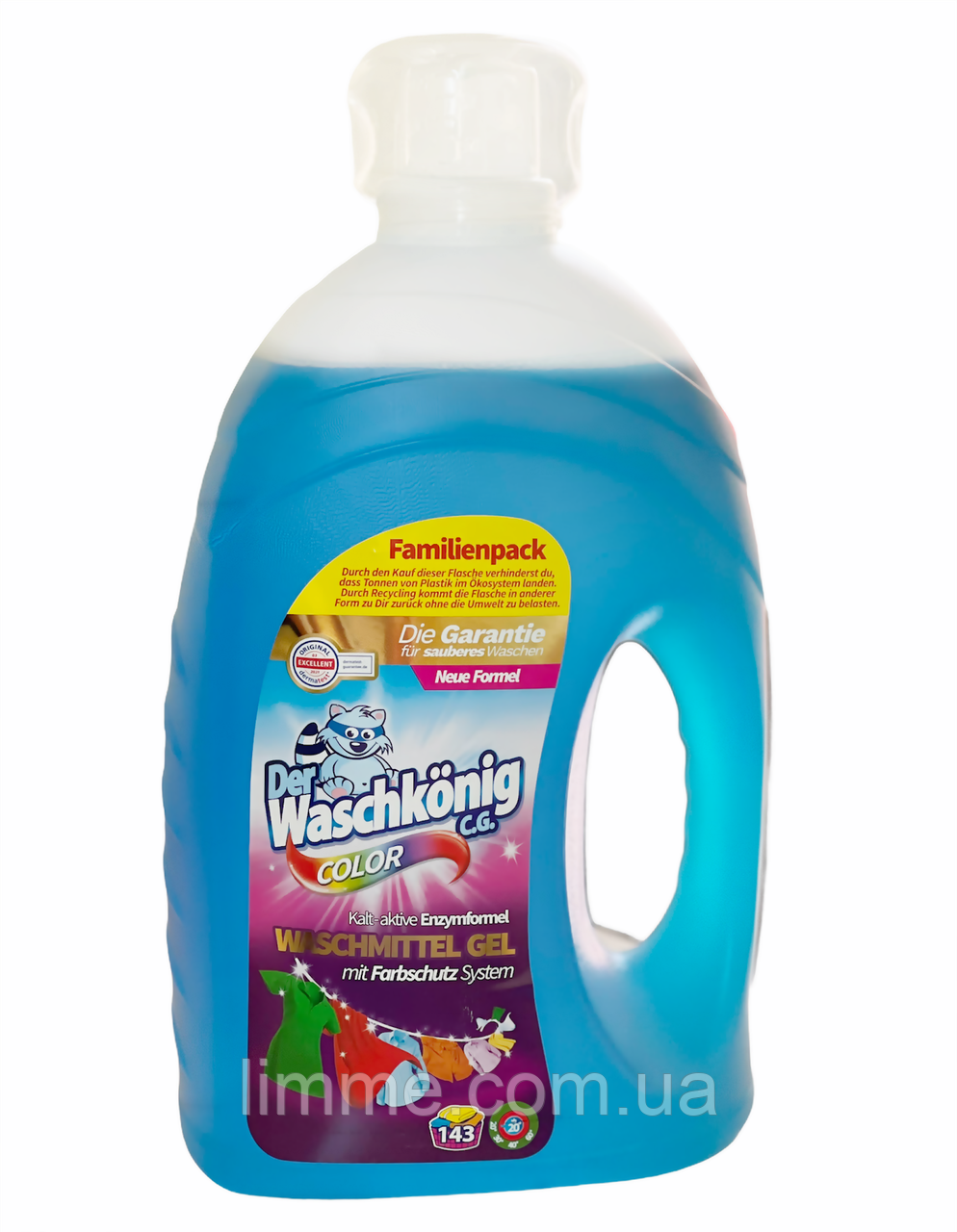 Гель для прання Der Waschkonig color 4.3 l.