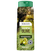 Шампунь для волосся Gallus Olive Nurishing 500 мл (з Оливковою олією)