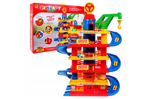 Треки, паркінги, залізні дороги