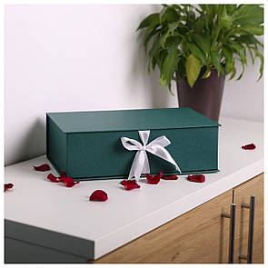 Коробка "книжка" для квітів і солодощів 35*25*12