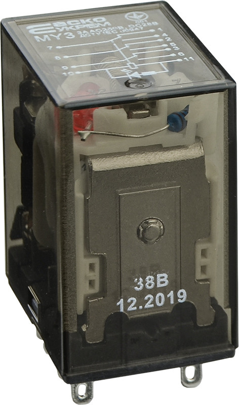 Реле MY3 (DC 12 V) АСКО