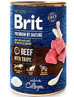 Brit Premium консерва для собак 800 г (м'ясний паштет з яловичиною та рубцем)