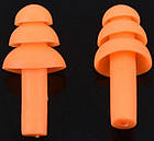 Беруші універсальні для плавання та шуму Silenta EP-15S Жовтогарячий, фото 4