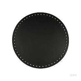 Дно сумки кругле (20 см), колір Чорний
