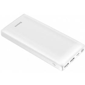 Зовнішній акумулятор (Powerbank) BASEUS Lightning (PPJAN-C02) 300000 mAh white