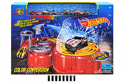 Автомийка Hot wheel 6761, трек хот вилс, машинки 6 шт., змінює колір аналог