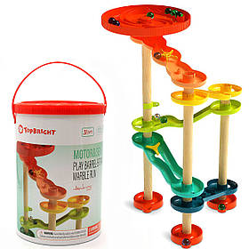 Дерев'яна настільна гра ToP BRIGHT для дітей «Падаючі кульки», 31 деталь (120493)