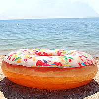 Надувний круг Intex Пончик з присипкою (Rainbow donut) 99 см (56263), фото 3