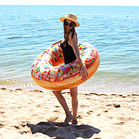 Надувний круг Intex Пончик з присипкою (Rainbow donut) 99 см (56263), фото 4