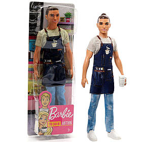 Лялька Барбі Barbie You can be Кен Бариста (FXP01)