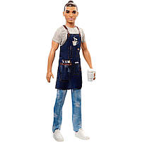 Лялька Барбі Barbie You can be Кен Бариста (FXP01), фото 5