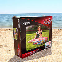 Дитячий надувний басейн Intex 57101 «Тачки» (85 * 85 * 23 см), фото 2