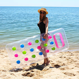 Матрац надувний Intex 59894 Cтакан прозорий 188x71 см