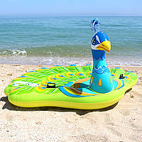 Матрац надувний Intex Павич (Peacock) арт. 57250. Дуже добре підходить для відпочинку на морі, в басейні, фото 4