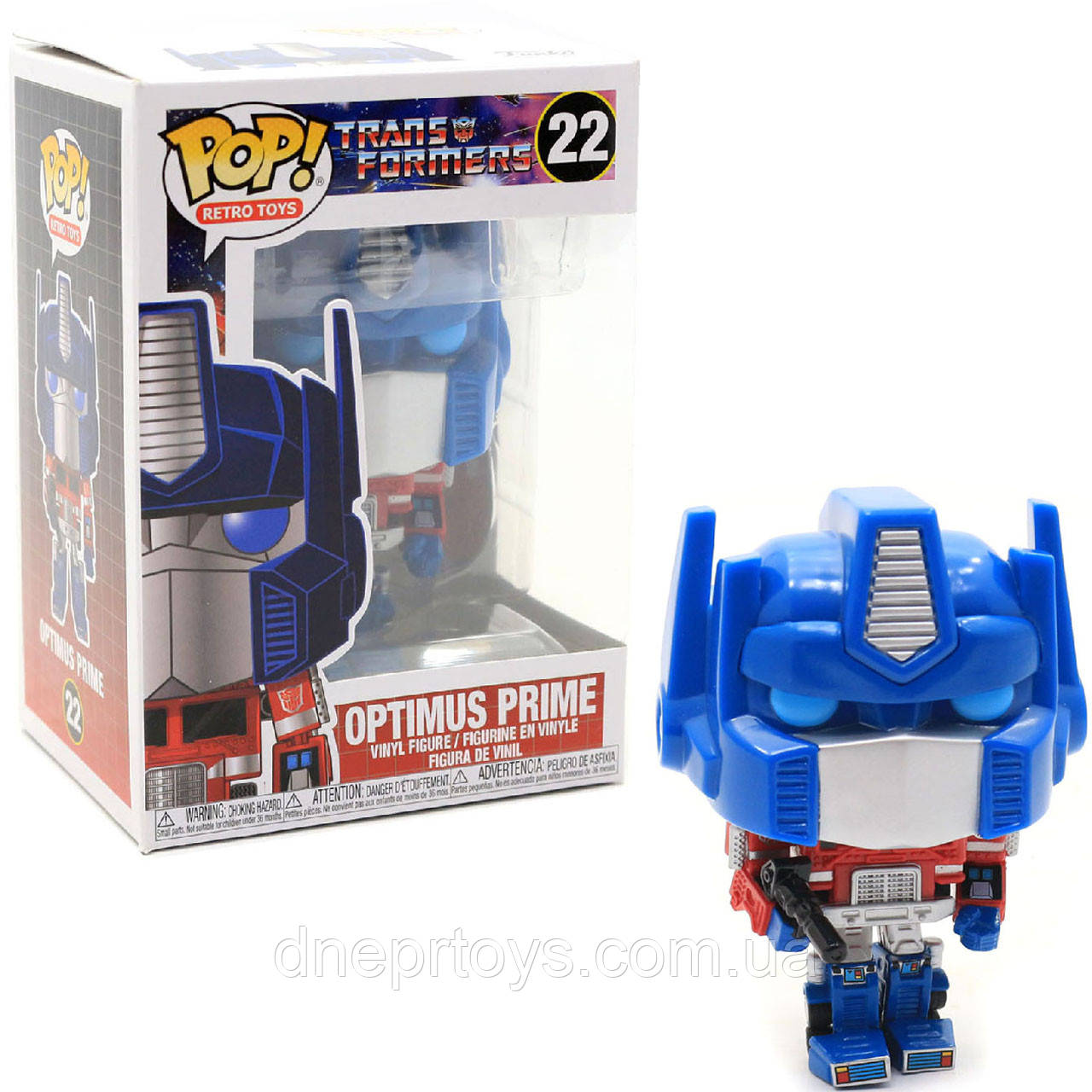Ігрова фігурка Funko Pop Оптимус Прайм серії Трансформери, 10 см (50965), фото 1