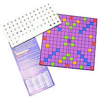 Настільна гра магнітна Умняшка «Склади слова», від 7 років (+1425), фото 4