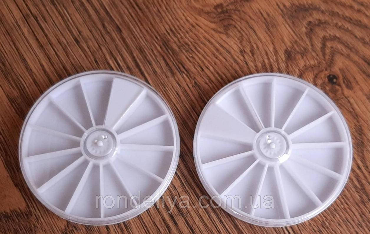 Органайзер для рукоділля круглий на 12 відділень, фото 1