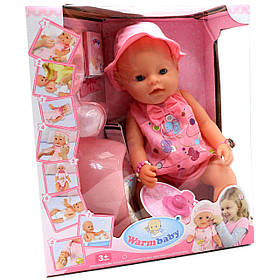Пупс BABY BORN 8006-463 з аксесуарами та одягом (9 функцій)