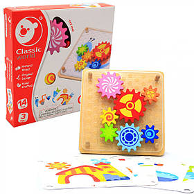 Розвиваюча іграшка Classic world Мозаїка, 12 картинок, 22 елемента (3585)