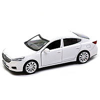 Машинка іграшкова металева Автопром «KIA K7», 11х4х4 см, біла (4342), фото 3