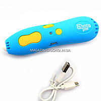 Ручка 3D «FUN GAME» блакитна, 13 см (7424), фото 6
