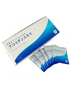 Kanehide Bio Okinawa Fucoidan Висококонцентрований рідкий фукоїдан 3000 мг, 10 саше по 75 мл на 10 днів. До 01/2027