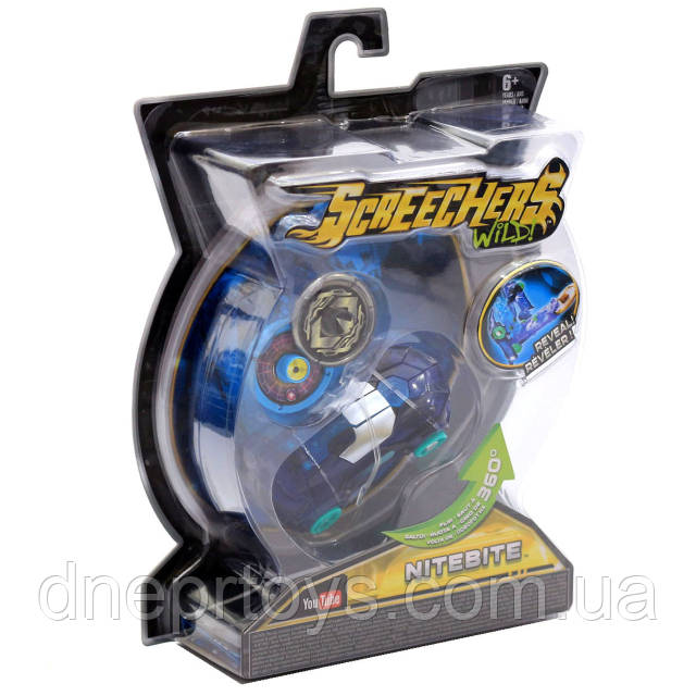 Машинка-трансформер игровой набор Screechers Wild Дикие