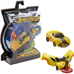 Машинка-трансформер ігровий набір Screechers Wild Дикі Скрічери L1 Спаркбаг (EU683116)