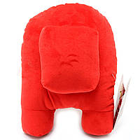 М'яка іграшка «Космонавт Among Us» Амонг Ас, червоний, 15х12х23 см (00006-03), фото 2