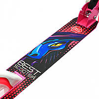 Самокат двоколісний Best Scooter рожевий, колеса PU - 200 мм (54701), фото 4