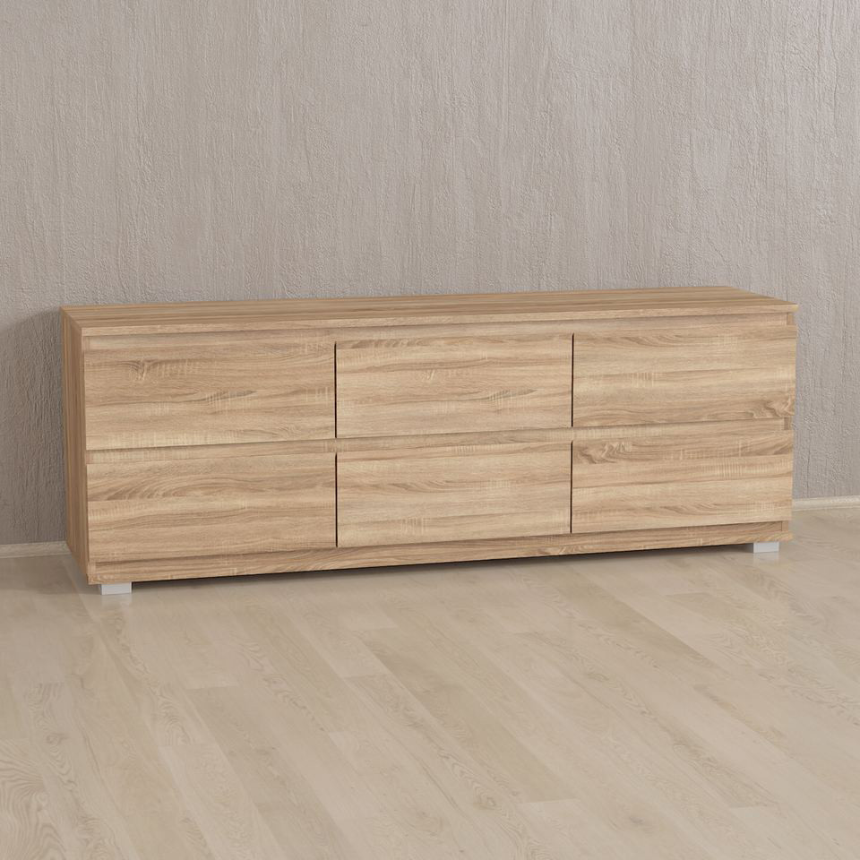 Стильный комплект мебели в гостиную / спальню Opendoors Стенка для гостиной Шкаф + Тумба + Комод - фото 6 - id-p1452703182
