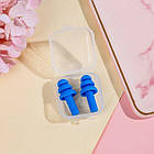 Беруші для плавання, захист від шуму для дітей і підлітків Silenta EP-15S Blue, фото 2