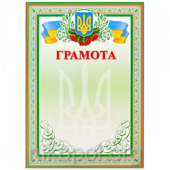 Бланк "Грамота" А4 No3