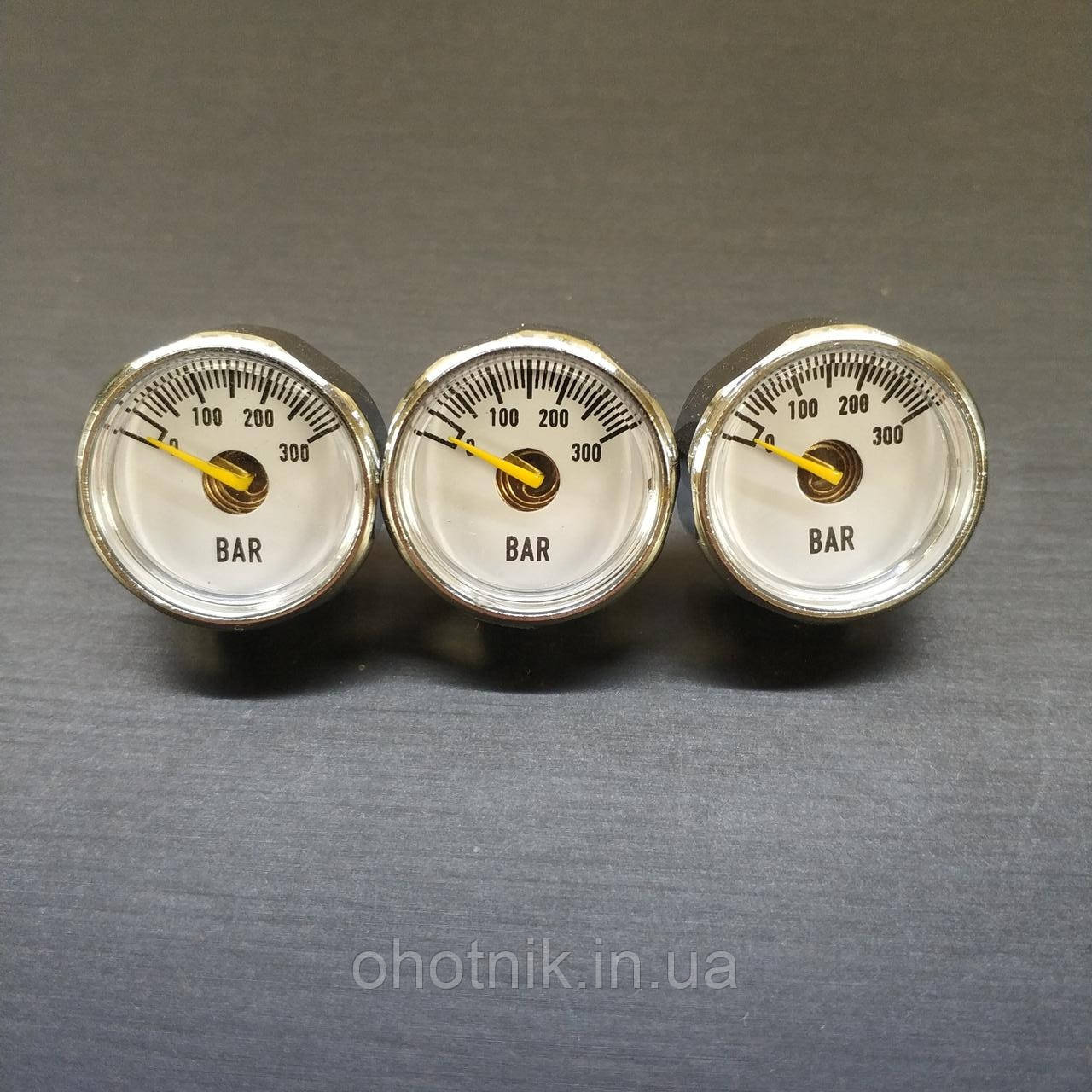Манометр З00 bar, діаметр 25 мм, фото 1
