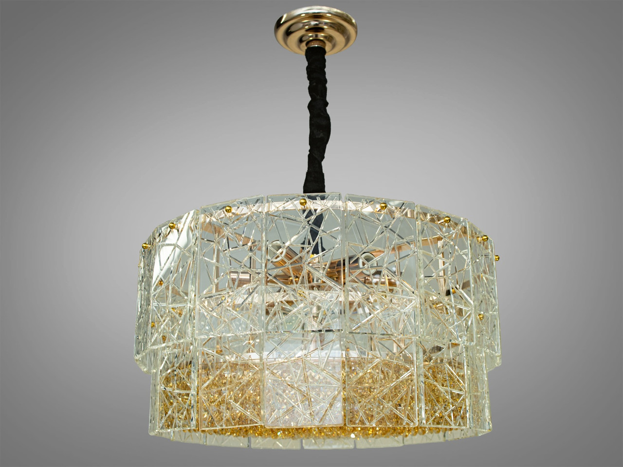 Сучасна кришталева люстра для залу спальні вітальні Diasha 6625-500G