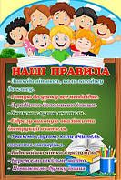 Наліпка "Наші правила"