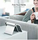 Підставка UGREEN для мобільного телефону регульована складна сумісність з iPhone Android Біла, фото 7