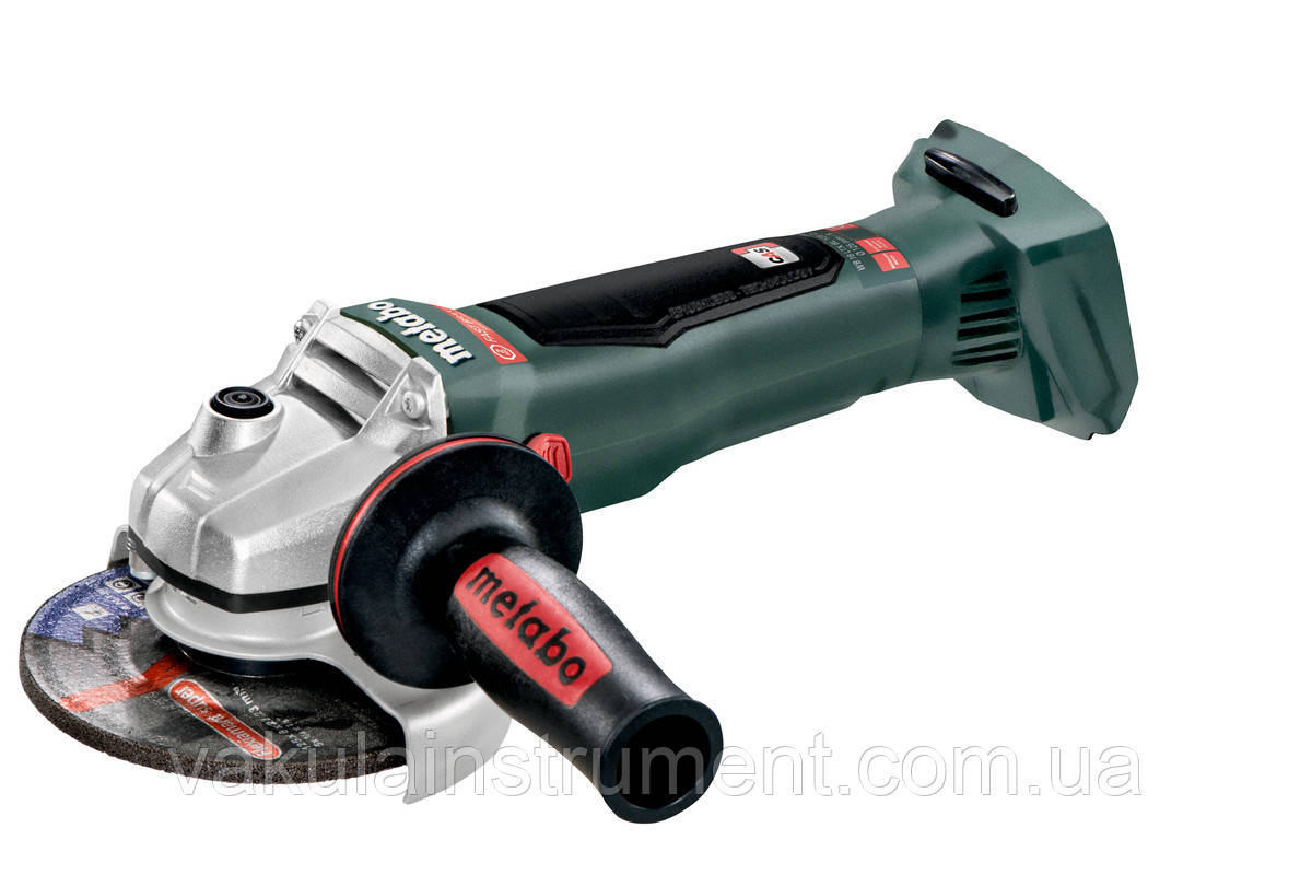 Акумуляторна кутова шліфувальна машина Metabo WB 18 LTX BL 125 QUICK каркас (613077850)